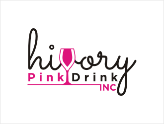 Hivory Pink Drink, Inc logo design by bunda_shaquilla