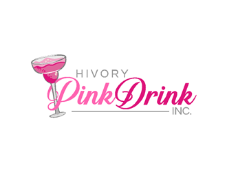 Hivory Pink Drink, Inc logo design by coco
