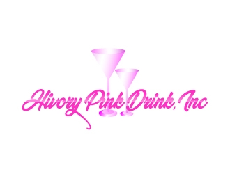 Hivory Pink Drink, Inc logo design by Hansiiip