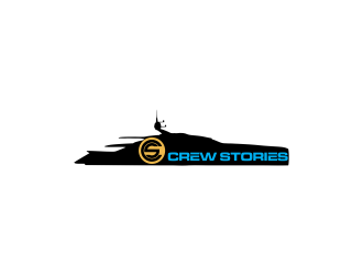CREW STORIES logo design by oke2angconcept