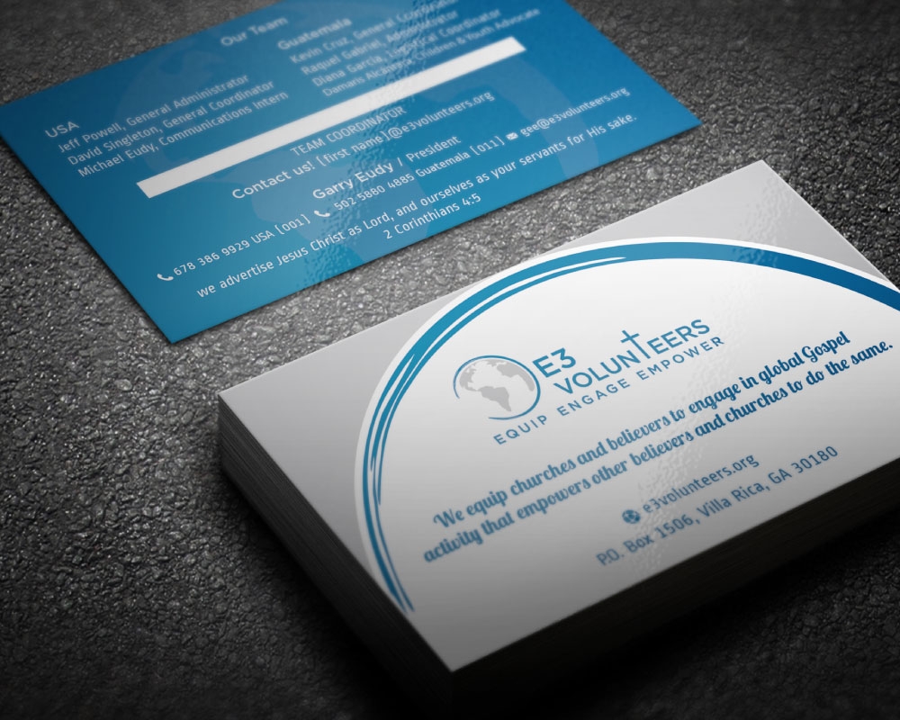 E3 Volunteers logo design by Boomstudioz