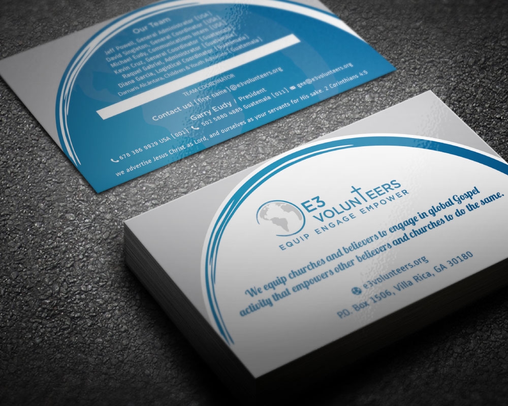 E3 Volunteers logo design by Boomstudioz