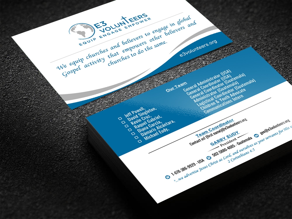 E3 Volunteers logo design by mattlyn