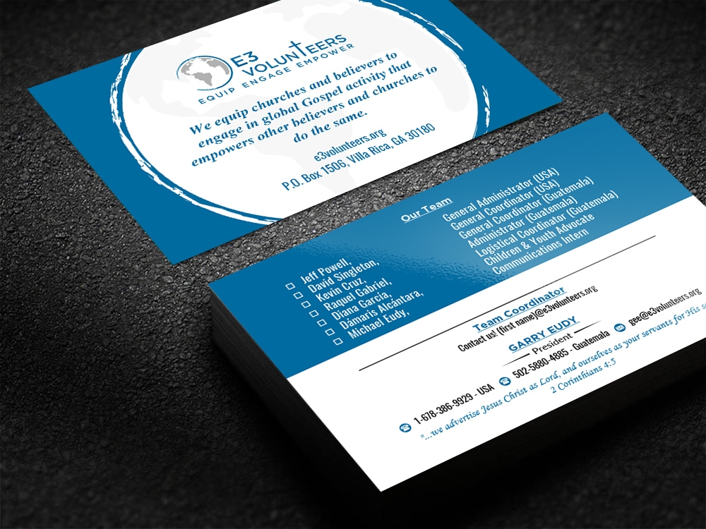 E3 Volunteers logo design by mattlyn