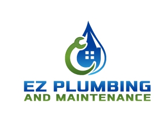 EZ Plumbing and Maintenance logo design by NikoLai