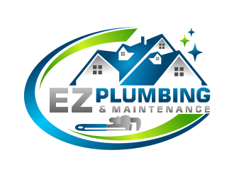 EZ Plumbing and Maintenance logo design by done