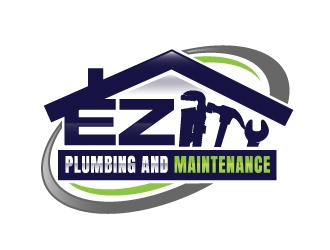 EZ Plumbing and Maintenance logo design by moomoo