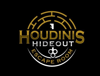 Houdinis Hideout logo design by Conception