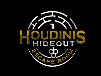 Houdinis Hideout logo design by Conception