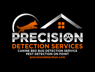 Precision Detection Services logo design by done