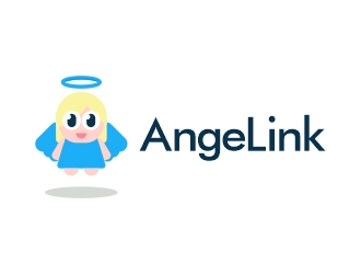 AngeLink  logo design by Razzi