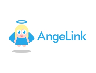 AngeLink  logo design by Razzi