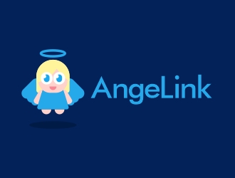 AngeLink  logo design by Razzi