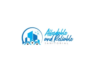 Affordable and Reliable Janitorial  logo design by crazher