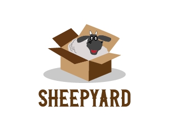 sheepyard logo design by twomindz