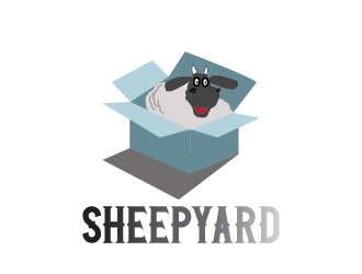 sheepyard logo design by twomindz