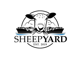 sheepyard logo design by dasigns