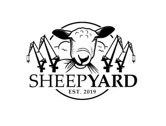 sheepyard logo design by dasigns