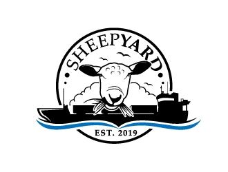 sheepyard logo design by dasigns