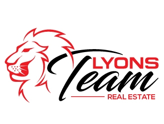 Lyons Team Real Estate logo design by Upoops