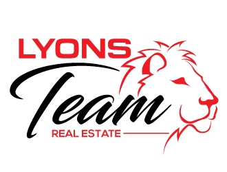 Lyons Team Real Estate logo design by Upoops