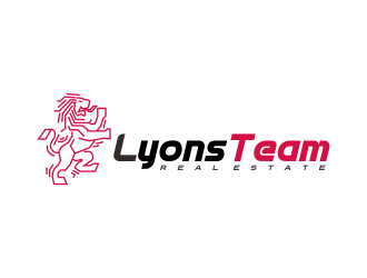 Lyons Team Real Estate logo design by AisRafa