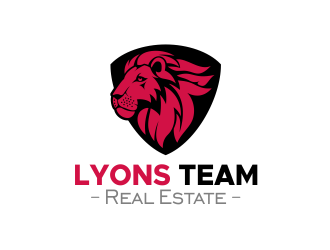 Lyons Team Real Estate logo design by nandoxraf