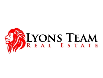 Lyons Team Real Estate logo design by ElonStark