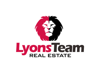 Lyons Team Real Estate logo design by YONK