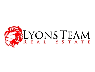 Lyons Team Real Estate logo design by ElonStark