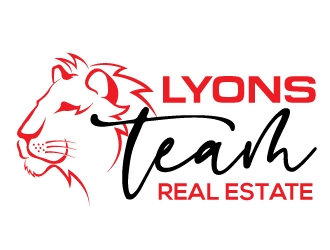 Lyons Team Real Estate logo design by Upoops