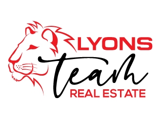 Lyons Team Real Estate logo design by Upoops