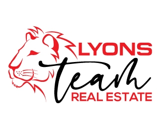 Lyons Team Real Estate logo design by Upoops
