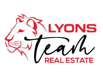 Lyons Team Real Estate logo design by Upoops