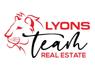 Lyons Team Real Estate logo design by Upoops