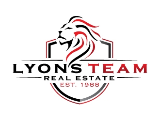 Lyons Team Real Estate logo design by REDCROW