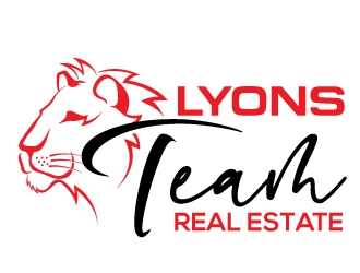 Lyons Team Real Estate logo design by Upoops