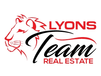 Lyons Team Real Estate logo design by Upoops