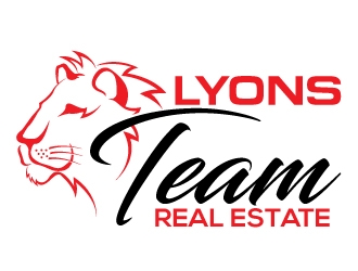 Lyons Team Real Estate logo design by Upoops