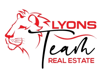 Lyons Team Real Estate logo design by Upoops