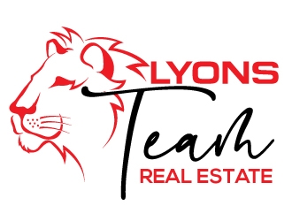Lyons Team Real Estate logo design by Upoops