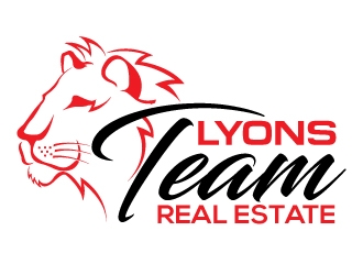 Lyons Team Real Estate logo design by Upoops