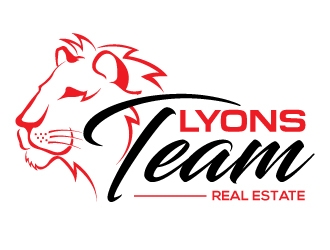 Lyons Team Real Estate logo design by Upoops