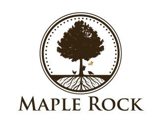 Maple Rock  logo design by keylogo
