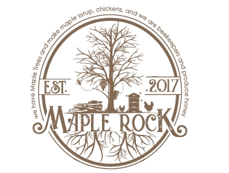 Maple Rock  logo design by dorijo