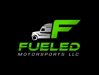 Fueled Motorsports LLC logo design by Rossee