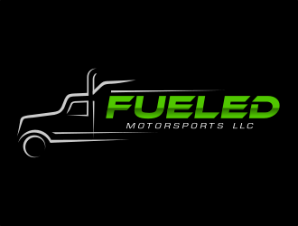 Fueled Motorsports LLC logo design by Rossee