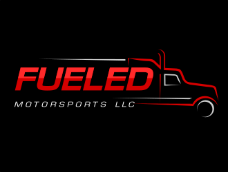 Fueled Motorsports LLC logo design by Rossee