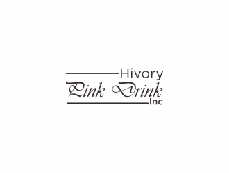Hivory Pink Drink, Inc logo design by apikapal