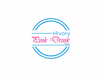 Hivory Pink Drink, Inc logo design by apikapal